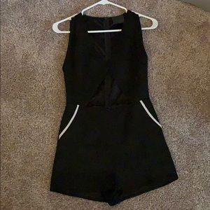 Black NightWalker Romper